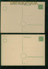 SBZ 10 ungebrauchte GSK aus 5 a + b, 6 a / d + GSK # 7 div. Papiersorten (58635)