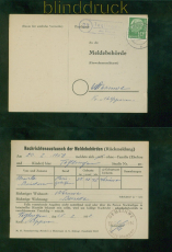 Bund Landpoststempel Teglingen ber Meppen 25.2.1958 nach Wesuwe (58695)