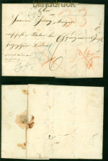 Preussen Vorphila-Brief Cln 13.4.1834 Feuser # 596-3 n Eggingen Inhalt (58318)