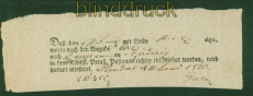 Preussen Einlieferungsschein Wertsendung Stendal 11.5.1820 (58334)