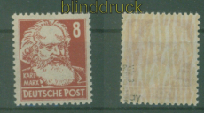 SBZ Mi # 214 a y Borkengummi postfrisch gepr. Dr. Ruscher BPP (58922)
