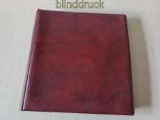 Lindner roter Ringbinder 1104-W mit 13 x 802 204 + 17 x 802 208 gebraucht(59092)