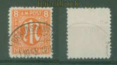 Bi-Zone AM-Post Mi #  21 D gestempelt geprft Wehner BPP (59150)