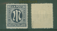 Bi-Zone AM-Post Mi #  34 a A postfrisch gepr�ft Wehner BPP (59162)
