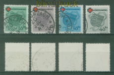 franz. Zone Wrttemberg Mi # 40/43 A gestempelt geprft Wehner BPP DRK (59182)