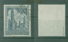 Berlin Mi # 109 gestempelt 30 Pfg. Gedchtniskirche geprft Schlegel BPP (59124)