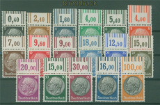 dt. Reich Mi # 512/28 OR Walze postfrisch Hindenburg-Satz Wasserzeichen 4(59257)