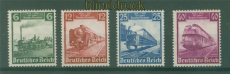 dt. Reich Mi # 580/83 postfrisch 100 Jahre Deutsche Eisenbahn (59261)