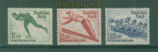 dt. Reich Mi # 600/02 postfrisch Olympische Winterspiele (59267)