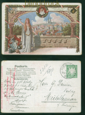 Bayern Privat-GSK PP 15 C 83/01 IX. Kreisturnfest Pirmasens 1905 (59332)