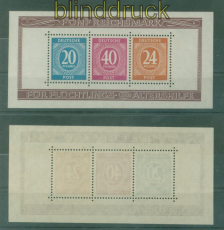 all. Besetzung Mi # Block 12 A postfrisch Zeughaus-Block gezhnt (58705)