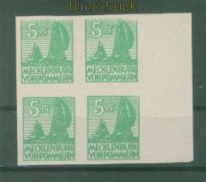 SBZ Mi #  32 x a postfrischer 4er-Block mit 2 x 32 V (59306)