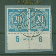 all. Besetzung Mi # 924 HAN 4068.46 1 gestempelt auf Briefst�ck (59296)