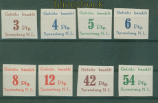 Lokalausgaben Spremberg Mi # 7/14 B postfrisch (59321)