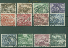 dt. Reich Mi # 831/42 gestempelt Heldengedanktag (I) (59232)