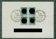 dt. Reich Mi # Block  8 Sonderstempel 48. Geburtstag (59239)