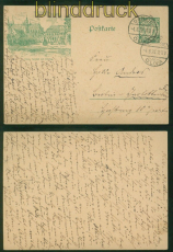 Danzig GSK Mi # P 38 II gestempelt Bildpostkarte Motiv Oliva Schlo� 1927 (59359)