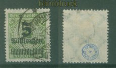 dt. Reich Mi # 333 A P gestempelt gepr�ft Infla Berlin (59395)