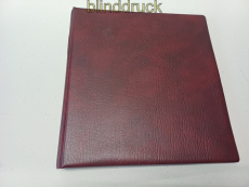 Lindner Roter Ringbinder 1104-W leer zwei Blattheber zwei Vorbltter (59432)