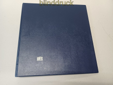 Safe Ringbinder 702 leer mit zwei Blatthebern zwei Vorbl�ttern gebraucht (59430)