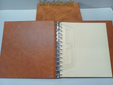 Safe brauner Yokama Ringbinder 778 mit Kassette 788 leer gebraucht (59450)