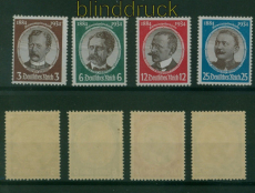 dt. Reich Mi # 540/43 postfrisch Kolonialforscher (59260)