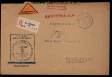 Niederlande SS-Dienstpost Maastricht 23.9.1941 (33415)