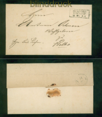 Preussen Dienstbriefh�lle aus Herford Bahnhof 14.10. nach Vlotho (59462)