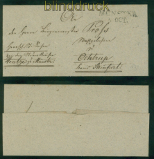 Preussen Vorphila aus M�nster 5. Oct. 1821 nach Ochtrup (59467)