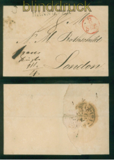 Hannover Briefh�lle Auslandsbrief 1814 nach London (59454)