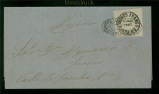 Mexiko Lokalausgaben Guadalajara Mi # 5 B a EF 4 Reales 1867 (59491)