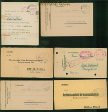 Geb�hr bezahlt 10 Belege alles abgebildet (58973)