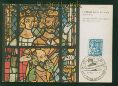 Bi-Zone Mi #  70 III Maximumkarte SSt. K�ln Farbfilm Schwarzwaldm�del 1950(58977