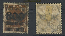 dt. Reich Mi # 305 gestempelt geprft Infla  (22137)