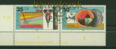 DDR Mi # 2557/60 DV gestempelt Geophysik WZd 469 Druckvermerk 4  Sonderstempel (34707)