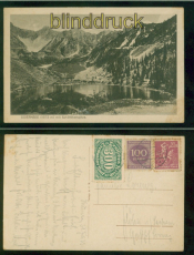 Soiernsee sw-Litho-AK mit Sch�ttlkarspitze 1923 nach Fl�ha (d10447)