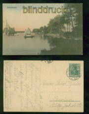 Schm�ckwitz farb-AK Seddin See Partie beim alten Forsthaus 1916 n Berlin(d10451)
