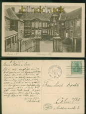 M�nster sw-AK Schmisinger Hof 1915 nach C�ln (d10465)