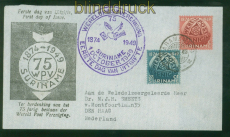 Niederlande Surinam Mi # 278/79 FDC Paramaibo adressiert nach Den Haag (59129)