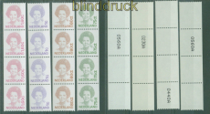 Niederlande Lot Rollenmarken Mi # 1402 C, 1411 C, 1414 C, 1454 C (4) Nr (59145)