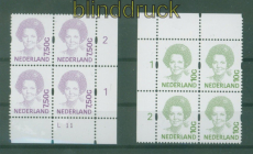 Niederlande Lot Mi # 1495 und 1530 postfrische 4er-Bl�cke (59140)