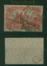 dt. Reich Mi # A 113 a III gestempelt gepr�ft Bauer BPP (59584)