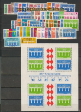 CEPT Jahrgang 1984 fast komplett postfrisch (21948)