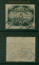 dt. Reich Dienst Mi #  51 gestempelt gepr�ft Infla Berlin (59608)