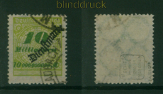 dt. Reich Dienst Mi #  86 gestempelt gepr�ft Bauer BPP (56911)