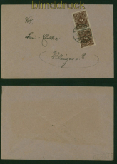 dt. Reich Mi # 231 b MeF Fernbrief gepr�ft Bauer BPP  (59618)