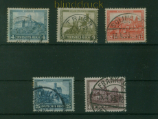 dt. Reich Mi # 474/78 gestempelt Nothilfe 1932 (59558)