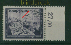 dt. Reich Mi # 893 III postfrisch Plattenfehler (59559)