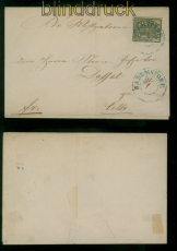 Hannover Mi # 9 EF Hademsdorf Datum handschriftlich signiert Kruschel (59849)