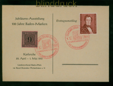Berlin Mi #  74 Lortzing  SSt. Karlsruhe 100 Jahre Baden-Marken 1951 (59928)